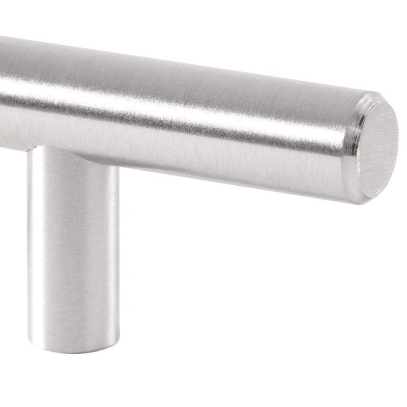Dynasty Hardware P-1001-SN European Bar Style Cabinet Pull 5-3/4" Satin Nickel - Image 3